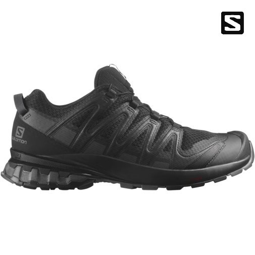 Black Salomon Xa Pro 3d V8 Men's Trail Running Shoes | IE SI6079